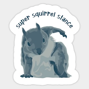 Super Squirrel Sticker